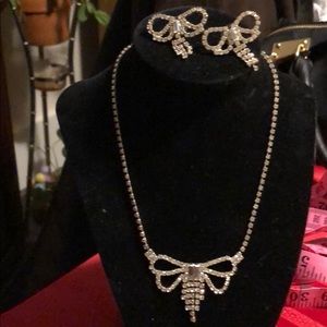Fashion necklace and earrings
